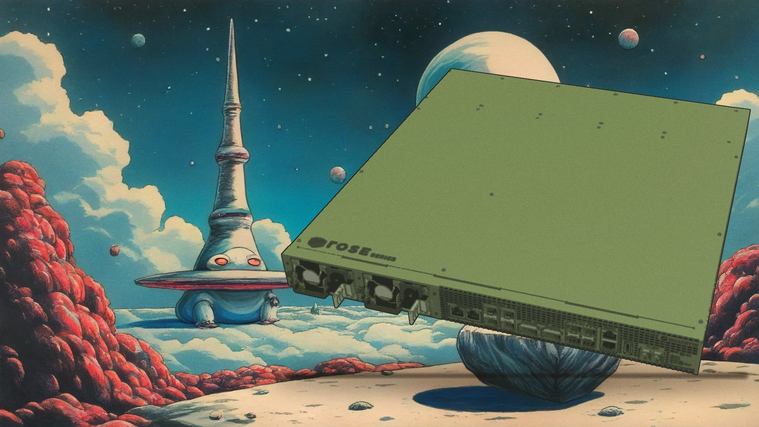 Illustrazione del ROSE Data server (RDS)